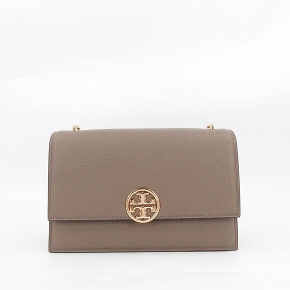 Tory Burch Miller Shoulder Bag Portobello Gray OS - Picture 4 of 16